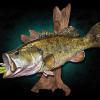 28" Largemouth Bass replica